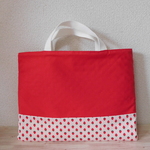 makopen様専用　いちごのレッスンバッグ