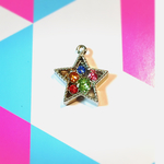 STARチャーム メインはお好きな色で☆silver