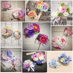 [オリジナルオーダー]リストブーケとブートニアセット❁お好きなカラーやお花で対応！