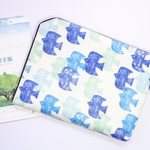 ten0101様専用ページ　大きく開く！お薬手帳ポーチ＊青い鳥＊母子手帳・保険証・診察券