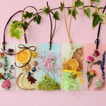 デザインおまかせ🌼５個セット＊⋆ボタニカルワックスサシェ⋆＊