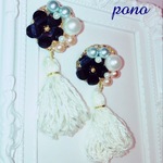  🌸恋がはじまる春ピアス🌸イヤリングあり