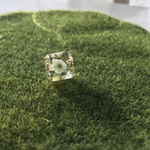 かすみ草のスクエアピアス