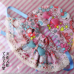 文化人形ドレスセット　レトロピンク