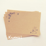 30枚《うさぎ⑤》メッセージカード