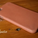milky37様オーダー イタリアンレザーブッテーロ 1枚革 星の刻印2種類 iPhone6splusケース さくら