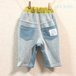 ヒッコリー テーパードハーフパンツ 90cm