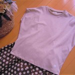 RickRack　フレンチＴシャツ　生成　Ｍ