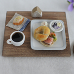 休日ブランチ ローストビーフのベーグルセット A