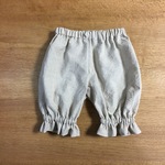 90㎝ リネンドロワーズパンツ