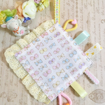 カシャカシャおもちゃ   レース♡ハートのビーズ♡リボン付き