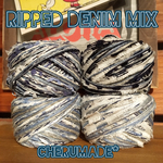#252 RIPPED DENIM MIX 引き揃え糸 4玉セット