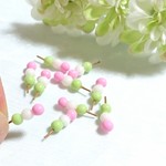 【再販】三色団子10本1セット(ミニチュア粘土)