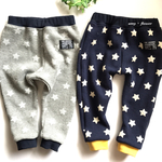＊90＊あんよすっきりロングパンツ     星いっぱい