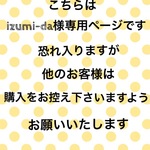 izumi-da様専用ページ