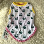グリーンパンダのタンクトップワンピ（ピンク）Lサイズ