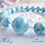 【送込・4/23まで特別価格】♡最上級大粒ラリマー♡ｊ62♡パワーストーン♡