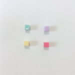 ＊小さなpastel square＊ピアス/イヤリング お正月 ギフトにも♪