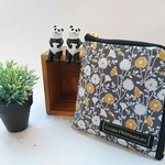 お花畑でほっこりお散歩L型財布