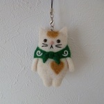 ふろしき猫（白茶）