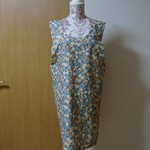 genki-100bai様　特注品　小花柄ブルーパープル