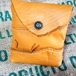レザー小物ケース(イエローキャメル)