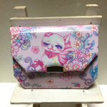 ラミネート☆パステルネコのお財布
