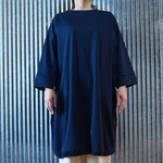 ビッグロングTシャツ  ネイビー