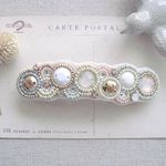 ビジューのキラキラバレッタ*spring