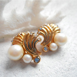 Mermaid's little shell earrings