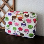マカロンと猫のバッグインポーチ(A５サイズ対応)