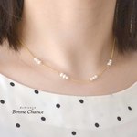 高級淡水パール〇ネックレス