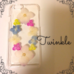 押し花のiPhoneケース iPhone6