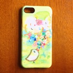 iPhoneケース　「歌いつづけよう」