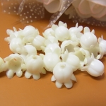 すずらん　花びら　花径８ミリ　加工パーツ