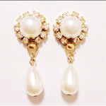 no206/パールビジューピアス