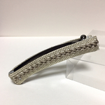 バナナクリップ❤️縦型ショートバレッタ❤️春夏新作シルバーブレードリボン❤️ミンネ限定価格