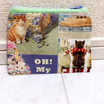 新作オールシーズン猫 ミニポーチ