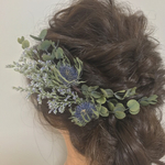 無造作で華奢なナチュラルヘアパーツ