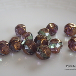 8mm  olive*bronze 天然石型 チェコビーズ 5個