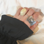 【夏セール】big ribbon silver ring