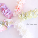 送料無料～春色バレッタ～*.SpringHairAccessory～ 花飾り　髪飾り　紫陽花