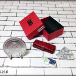 本革ミニチュアサイフ＆BOX／Zm-14-219