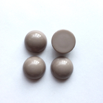 《再販》カボション パーツ グレージュ 4P