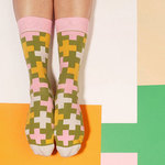 ピンクのお守りクロス