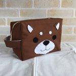 柴犬ポーチ(茶色)