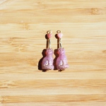 JIRI猫ビーズのearring/pierce