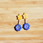 ガラスのお花 earring/pierce