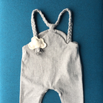 Cloudサロペット/white&gray