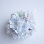 淡い水色紫陽花のかんざし